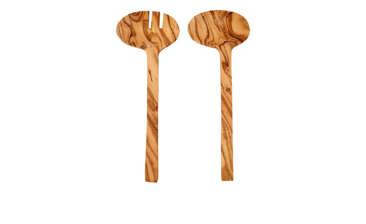 Salatbesteck Wood 7 x 26 cm