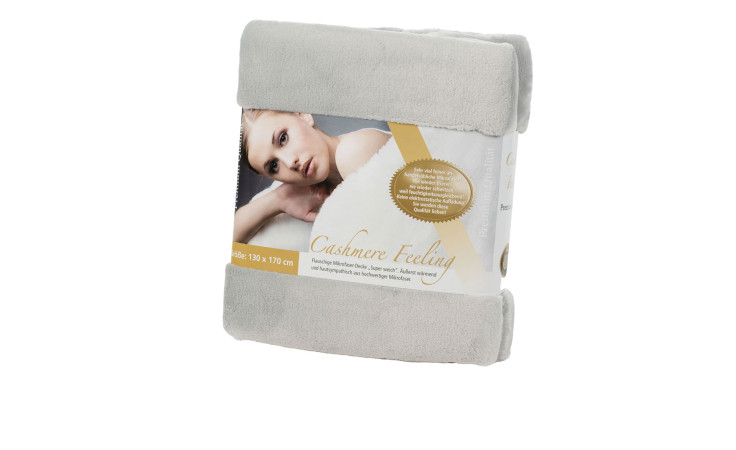 Wohndecke Premium Cashmere Feeling 130 x 170 cm