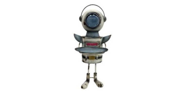 Deko-Figur Robot 73,66 cm in einer mehrfarbigen Ausführung
