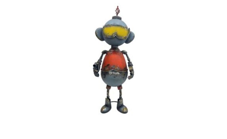 Deko Figur Robot 92,08 cm in einer mehrfarbigen Ausführung