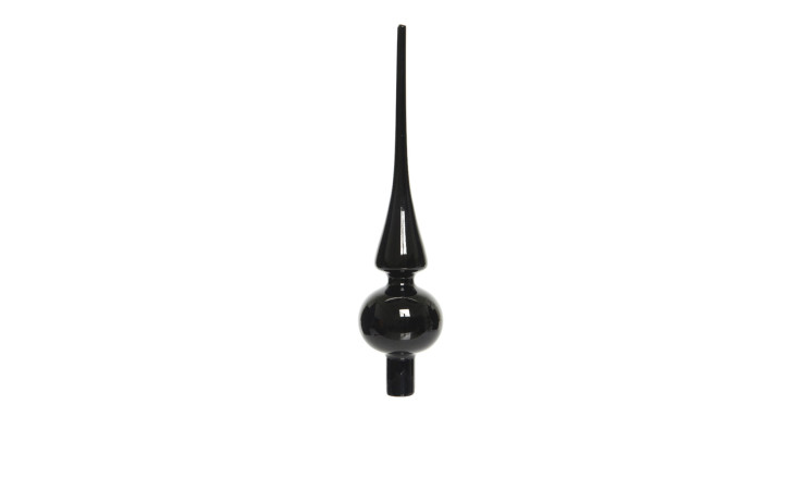 Baumspitze 26 cm in schwarz.