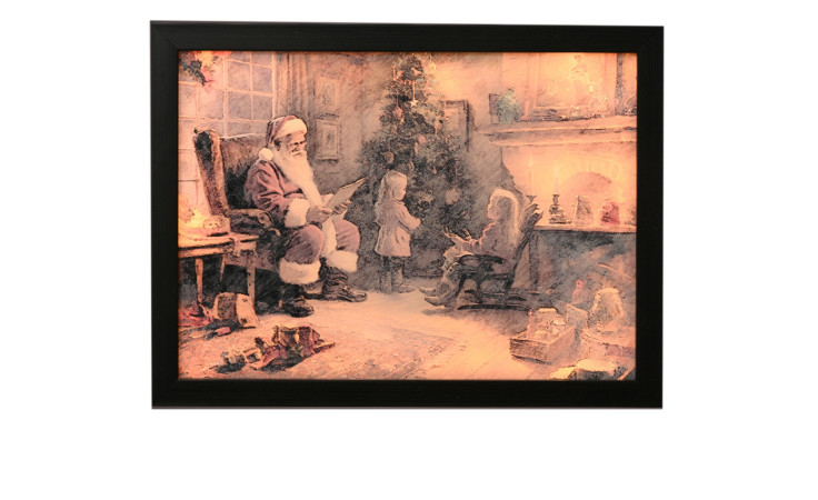 Licht-LED-Leinwand 38 x 28 cm 