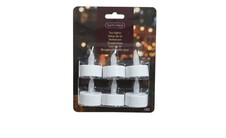LED-Teelicht-Set 6 tlg.
