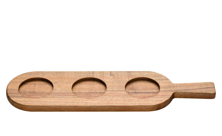 Servierbrett 40 x 11 cm aus Akazienholz