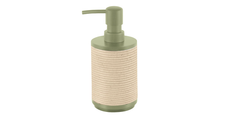 Seifenspender Dill Runa in grün und beige