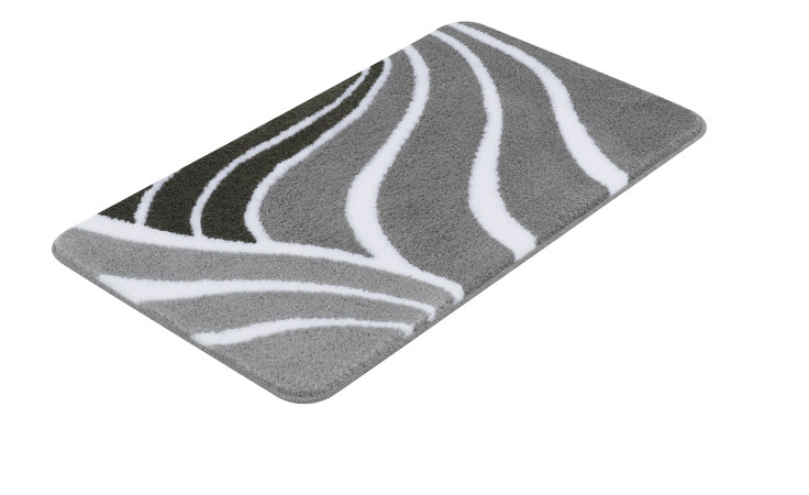Badteppich Flame 70 x 120 cm in anthrazit