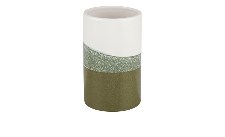 Zahnputzbecher Moss 6,8 cm, mehrfarbig