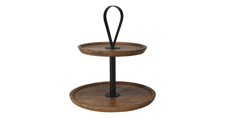 Etagere 2-stufig 32 cm