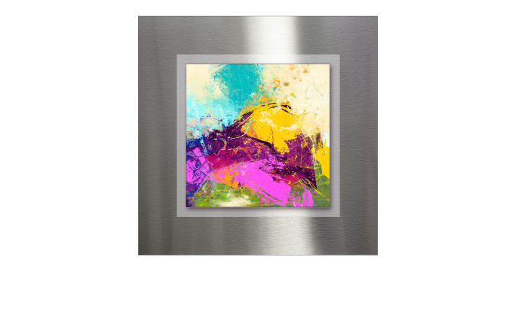 Alubild Colorful Way 50 x 50 cm