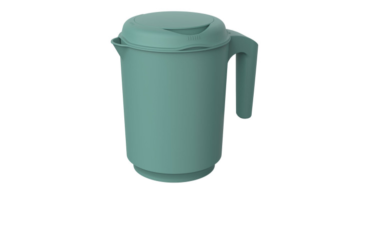 Mixbecher Fresh 1,5 l aus grünem Kunststoff.