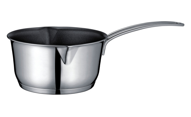 Stielkasserolle Capri 1000ml aus Edelstahl in silber