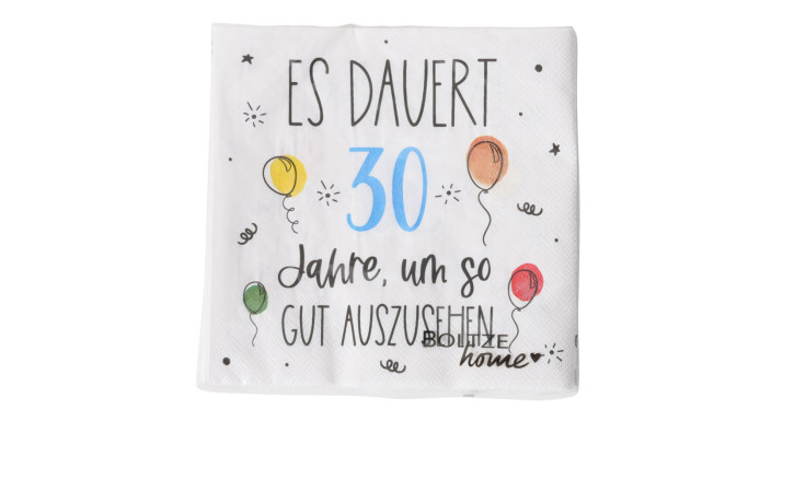 Servietten- Set 16,5 x 16,5 cm 20 tlg.