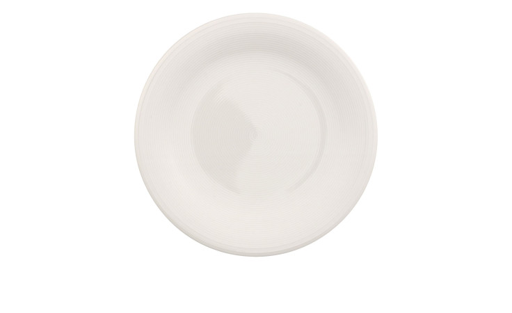 Frühstücksteller Color Loop 21,5 cm in weiß
