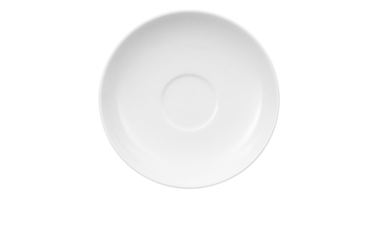 Espresso-Untertasse Noblesse 12 cm in weiß