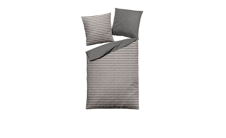 Flanell-Bettwäsche Dormisette 155 x 220 cm