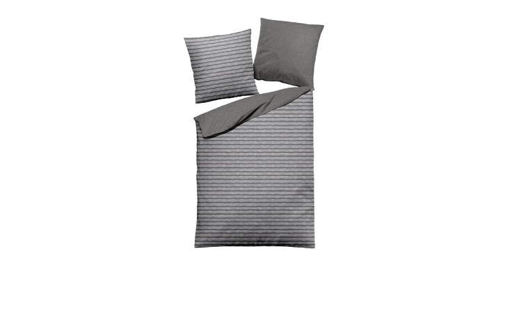 Flanell-Bettwäsche Dormisette 155 x 220 cm