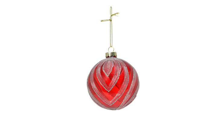 Glas-Christbaumkugel 8 cm