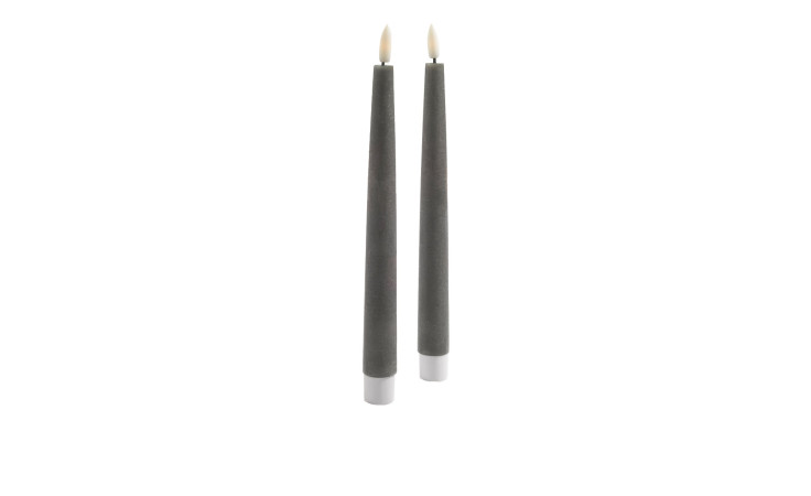 LED-Stabkerzen 2er-Set 22 cm