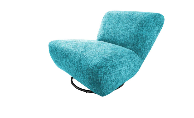Dreh-Wipp-Sessel Calvi in der Farbe denim