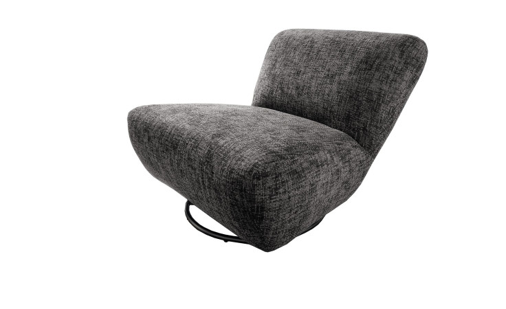 Dreh-Wipp-Sessel Calvi in der Farbe anthrazit