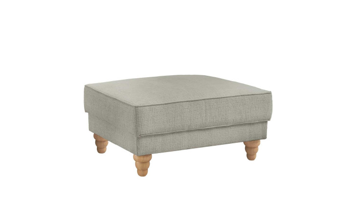 Hocker in Light Grey 
