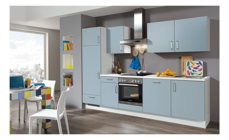 nobilia Küche Touch Alpinweiss Aqua