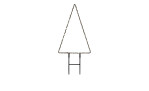LED-Gartenstecker Tannenbaum 27 cm