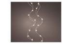 LED-Strangbeleuchtung 45 cm vor grauem Hintergrund.