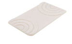 Badteppich Bow 60 x 100 cm in sandbeige