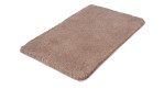 Badteppich Relax in der Größe von 70 x 120 cm und in der Farbe Taupe.