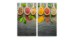 Herdabdeck-/Schneideplatte 30 x 52 cm