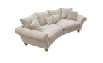 Megasofa Bordeaux in der Farbe beige
