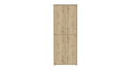 Garderobenschrank Allround in der Farbausführung artisan oak, Frontansicht