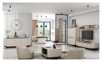 Milieubild Wohnzimmerserie Venedig, Sideboard, Hoghboard, Couchtisch, Lowboard, Tisch