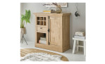 Kommode in Gold Harbour Oak mit Fächern, 1 Tür und 1 Schublade, Ansicht im Milieu