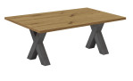 Couchtisch Biblis-System in der Farbe Asteiche