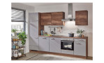 nobilia Küche Touch Structura Steingrau Eiche Havanna Nachbildung