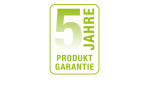 Zeichen 5 Jahre Produktgarantie