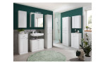 Waschbeckenunterschrank mit Waschbecken im Badezimmer