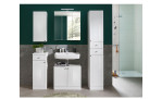Waschbeckenunterschrank mit Waschbecken im Badezimmer