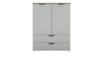 Kommode Antigua  aus Holzwerkstoff in Eiche Artisan.