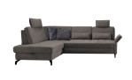 Komfort-Ecksofa Westminster, in der Farbausführung Stone