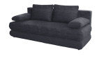 Schlafsofa Crailsheim in grau inkl. Kissen