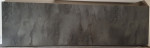 Arbeitsplatte Nobilia  226 "Metall-Art" Einzelstück