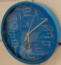 Wanduhr "Salzburg" Blau