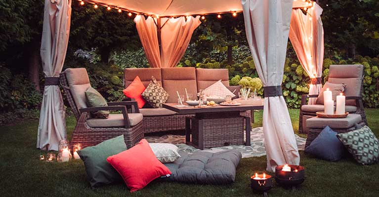 Corido Grau Living Gartenserie