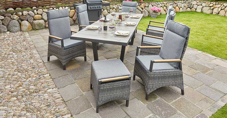 Keramo Teak Gartenserie