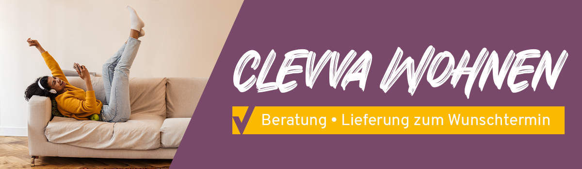 Gemütliche Polstermöbel bei clevva – Sofas, Sessel, Wohnlandschaften & Schlafsofas